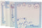 4 Pack Cute Sticky Notes Kawaii Sticky Notes Memo Pads 3.1x3.1 Inches Fresh Bear Series Self-Stick Note Pads for Girls Boys Students School Office...