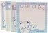 4 Pack Cute Sticky Notes Kawaii Sticky Notes Memo Pads 3.1x3.1 Inches Fresh Bear Series Self-Stick Note Pads for Girls Boys Students School Office...