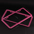 Pink License Plate Frame, Metal Thin Stainless Steel with 2 Holes Screw Cap, 2 Pack (Pink (Women's Favorite))...