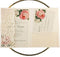 25pcs 5"x7.28" Ivory Vintage Tri Fold Wedding Invitations Cards pocket Pearl Paper Laser Cut Hollow Carving Greeting invites Covers only no envelo...
