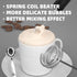 Milk Frother Handheld, Electric Milk Frother for Coffee, Coffee Frother Electric Whisk Drink Mixer for Lattes Milk Coffee Cappuccino Frappe, Cold ...