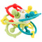 Baby Teething Toys Montessori Toys Food-grade Silicone Teether for 6-12 Months Baby Toys 0-6 Months Infant Sensory Toys Rattle 12-18 Months 1 Year...