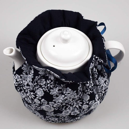 Tea Cosy - Cotton Printed Tea Cosy, Kitchen Tea Pot Dust Cover, Breakfast Warmer, Insulation and Keep Warm, Color#1...