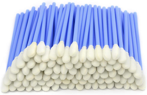 200 Pcs/Blue / 3.66 inch Foam Swab Cleaning Swab Foam Tips Sponge Stick for Inkjet Printer Print Head Camera Optical Lens Optical Equipment...