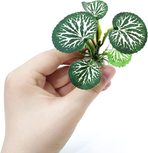 6PCS Aquarium Plants Fish Tank Decorations Betta Silk Plastic Plants for Aquarium Decor...