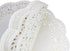 LJY 100 Pieces White Lace Round Paper Doilies Cake Packaging Pads Wedding Tableware Decoration (13.5 Inch)...
