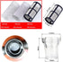 Sediment Filter 3/4 Female Thread Inline Filter Strainer for Garden Hose Pressure Washer RV with 100Mesh Screen Water Pump Strainer Filter...