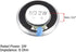 uxcell 2W 8 Ohm Micro Internal Speaker Magnet Loudspeaker 28mm Dia 4pcs...