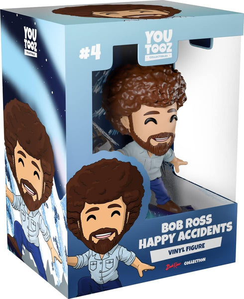 Youtooz Bob Ross Happy Accidents Action Figure, 5" Vinyl Figure - Youtooz Bob Ross Collection...