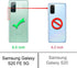 Osophter for Galaxy S20 FE 5G Case Clear Transparent Reinforced Corners TPU Shock-Absorption Flexible Cell Phone Cover for Samsung Galaxy S20 FE 5...