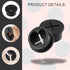 12pcs Cable Cord Grommet 3/4 Inch, Wire Cable Grommet Hole Cover with Storage Case, Rubber Cords and Cables Organizer for Desk Wire Holders for De...