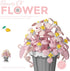 Wedding Hanging Orchid Mini flower potted Plant Bonsai Building Toy Blocks Artificial Particle Flower Botanical...