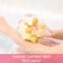 Bath Loofah Sponge- Mesh Pouf Flower Shaped Body Scrubber, Duo Pack – Exfoliating Shower Sponge for Women, Gift in Beauty Bathing Accessories...