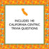 Games Room California Trivia...