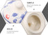 Alipis Chinese Tea Mug Lid Replacement Ceramic Blue and White Teapot Lid Tea Kettle Teapot Top Cover for Hotel Restaurant Kitchen Teaware...