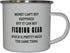 Rogue River Tactical Funny Fishing Camp Mug Enamel Camping Coffee Cup Gift Money Happiness Fishing Gear Fisherman Fish...