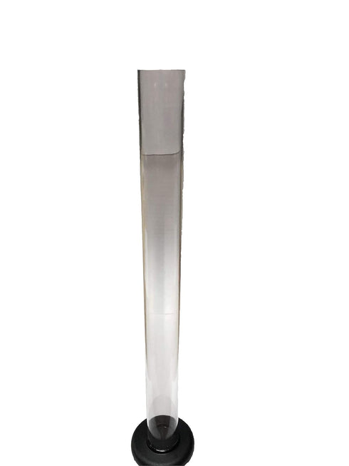 Chicago Brew Werks 14" Plastic Hydrometer Test Jar,Clear,B00SLY3ES2...