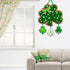 Friday Night St. Patrick's Day Door Sign Irish Hanging Welcome Board 3-D Cardboard Green Shamrock Hanger Home Wall Decor...