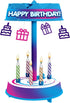 BEST PARTY EVER! Spincredible Candle, Singing Candle-Powered Spinning Cake Topper, Reusable Birthday Candle, Fits Any Size Cake, Great for Birthda...