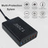 120W Fast 6 Ports Desktop Charging Station,USB C Charging Hub for Multiple Devices, Travel USB Charger Block for iPhone 15 Pro Max 14 Pro Max 13 P...