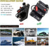 60 Amp Circuit Breaker 30A-300A with Manual Reset Waterproof Inline Fuse Inverter for Marine Trolling Motors Boat ATV Manual Power 12V-48VDC...