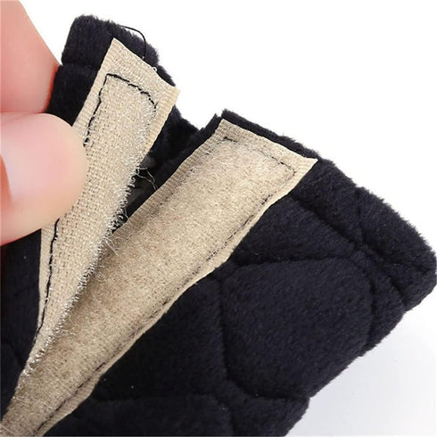 2 PCS Car Seat Belt Pads Cover, Seat Belt Shoulder Strap Covers Protector to Release Stress to Your Neck and Shoulder for a Safety Driving (Black)...