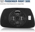 Passenger Right Side Heated Mirror Glass for 2005-2010 Jeep Grand Cherokee, Replace 5142874AA...