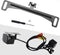 Pack-1 Car Rear View Camera Bracket, Metal Dash Cam Mount Kit, Waterproof License Plate Mount, Back Up Camera Installation Tool, Automotive Parts,...