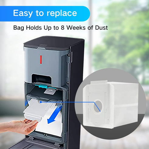 Dust Bags For Samsung ADB90/XAA,Cleaning Station Vcuum Cleaner w/Dustbin,Replacement Disposal Bag (8)...