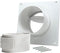 Cinch Wall Plate Adapter, Easy Connect Dryer Hose System by Ziggurat Products