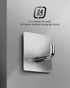 Adhesive Hooks Heavy Duty Stick on Wall No Damage Towel Hooks Sticky Hooks for Hanging Bathroom Kitchen Home 8 Packs Stainless Steel Waterproof Br...