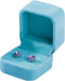 Parts Express 2 Pack Velvet Ring Boxes, Earring Pendant Jewelry Case, Ring Earrings Gift Boxes, Jewellry Display...