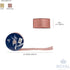 Royal Imports Metallic Christmas Ribbon Wired, Rose Gold, 2.5"(#40) Holiday Design for Bow Making, Gift Wrapping, Wreaths, 25 Yd Roll (75 FT Spool...