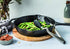 Dreamfarm Clongs Grippy Silicone & Stainless Steel Kitchen Cooking Tongs with Click-Lock Open & Close - 12" Black...