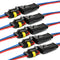Way Car Waterproof Electrical Connector,16 AWG 3 pin Plug Auto Electrical Wire Connectors Marine for Car, Truck, Boat, and Other Wire Connections....