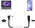 USB C Cable,USB Type C Female to USB 3.0 Male 90 Degree Adapter,5Gbps USB A 3.0 to USB Connector -2pcs for Laptop & Tablet & Mobile Phone by FENGQ...