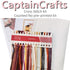CaptainCrafts Cross Stitch Kits Full Range Stamped and Counted Fabric DIY Art Needlecrafts Embroidery Kit for Adults Beginner (Unpreprint 14CT, Tr...