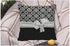 WONDERTIFY Throw Pillow Case Cover Stylish Black and White Euro Flower Pattern with Bow Soft Linen Pillow Case for Decorative Bedroom/Livingroom/S...