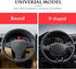15 Inch Car Steering Wheel Cover, Universal Elastic Stretch Breathable Anti-Slip Leather Without Inner Ring, Auto Accessories Steering Wheel Prote...