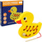 Wooden Lacing Toys for Toddlers, Educational and Learning Montessori Fine Motor Skill Toys, Perfect Toddler Travel Toys, Early Learning Developmen...