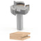 1/2" Shank 1-1/2 inch Cutting Diameter, 1/2 Height T Shape CNC Spoilboard Surfacing Router Bits, Wood Milling Cutter Planing Tool for Woodworking ...