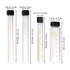 8 Pcs Tubes Graduated Glass Test Tubes with Screw Caps Calibration Test Tubes 10ml 15ml 20ml 30ml...