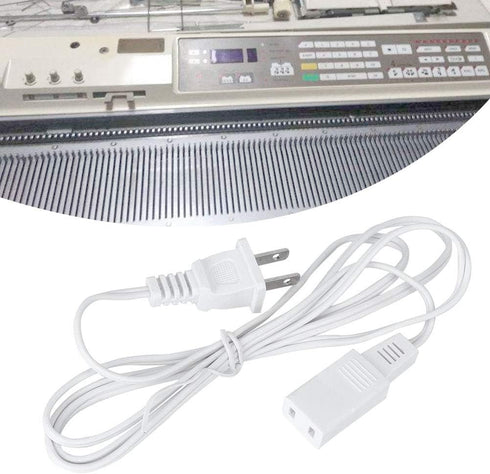 Zerodis Power Cord Cable for KH920/KH930/KH940, Power Cord Sewing Machine Cable Knitting Machine Accessories US Plug 110V......