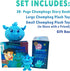 Mint Bucket Chomphogs on Guard Gift Set for Kids Scared of The Dark - Storybook and Bedtime Buddy - Cuddly Stuffed Animals - Kids Finally Sleep Al...