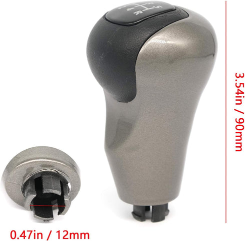Car Manual Gear Shift Knob for Honda Civic 2006-2011 Auto Shift Head (5 Gear)...