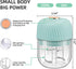 Electric Garlic Chopper, Portable Veggie Chopper, 350ML Garlic Grinder Masher Onion Chopper, Blender to Vegetable, Cordless Food Processor for Gin...
