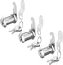 3 Pack Cabinet Locks with Keys, 1-1/8" Cam Lock keyed Alike, Secure Drawer Mailbox File RV Storage Locks Tool Box Locks Replacement Set, Zinc Allo...