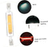 Uonlytech Horizontal Double-Ended Double Ended Led Tube Wiring Led Lightbulb Led Light Bulbs 12v Led Flood Light Glass Tube Halogen Equivalent R7s...