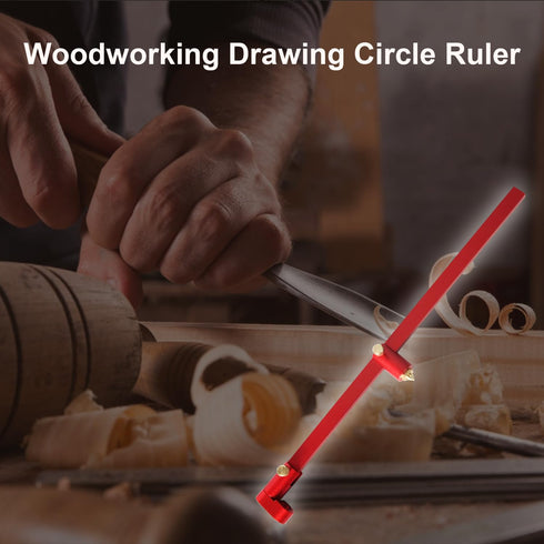 300mm Large Compass for Woodworking, Woodworking Compass Tool, Woodworking Compass Scriber, Circle Compass Woodworking Scribing Circle Ruler Marki...