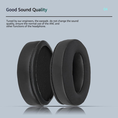 Frozen Replacement Ear Pads for Sennheiser Headphones, Fits HD450BT / HD4.50 /HD4.50BTNC/ HD 458BT/ HD450/ HD4.50 BT, Headset Ear Cushion with Sof...